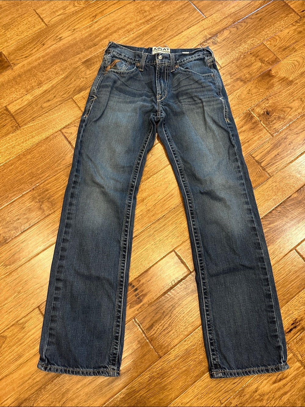 Ariat Men's Indigo Straight-Leg Work Jeans